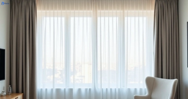 Freshly steam cleaned curtains in oakhurst-nsw QLD